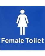 SV02 Female Braille Toilet (180 x 180 mm)