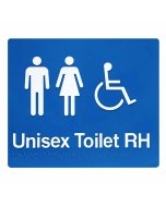 Unisex Disable Braille Toilet RH SV07 (210 x 180 mm)