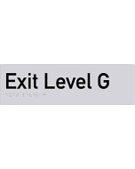 exit braille ground