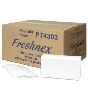 Slim Paper Towels, 16 Packs per Carton