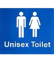  Unisex Braille Toilet