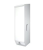 Triple Toilet Roll Dispenser White Metal T007W