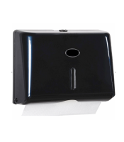 Slim Paper Towel Dispenser Horizontal Black